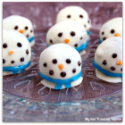 Snowman Oreo Cookie Balls