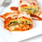 Vegetarian Lasagna Roll-ups