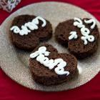 Mini Chocolate Heart Cakes