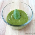 homemade pesto sauce