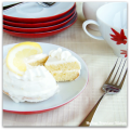 mini lemon cake slice