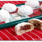 Jam-Filled Snowball Cookies