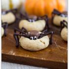 Peanut Butter Blossom Spiders