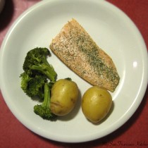 salmon with dill