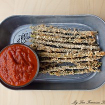 baked asparagus fries