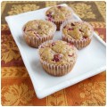 cranberry walnut muffins