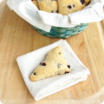 blueberry scones