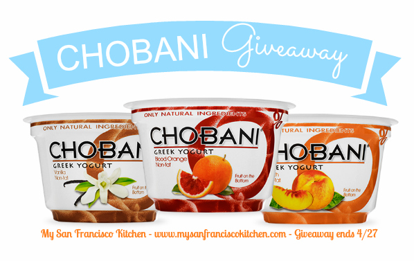 chobani giveaway