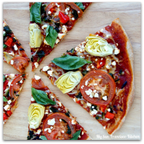 whole wheat vegetarian pizza