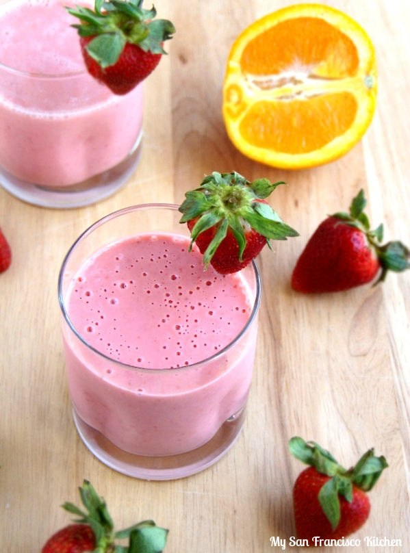 Strawberry Orange Dream Smoothie