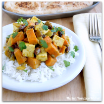 curried sweet potatoes