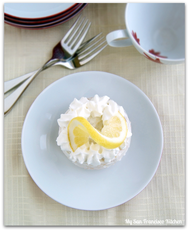 mini lemon cake