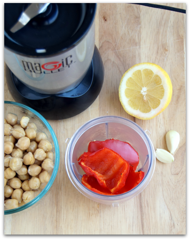 Roasted Red Pepper Hummus