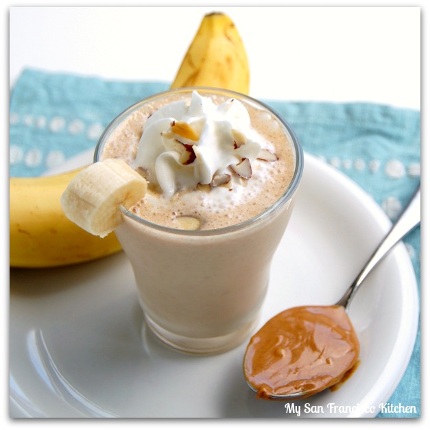 peanut butter banana smoothie