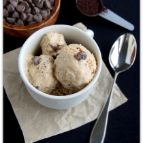 coffee frozen yogurt