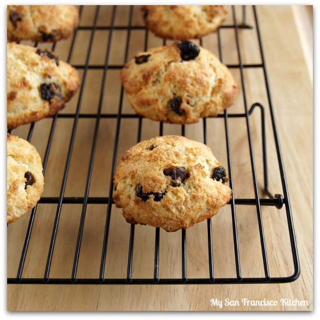 cherry vanilla scones