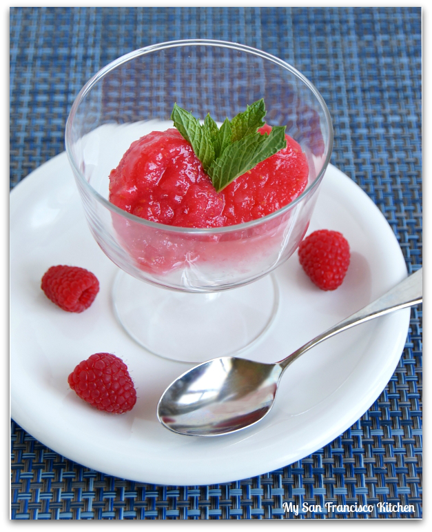 raspberry sorbet