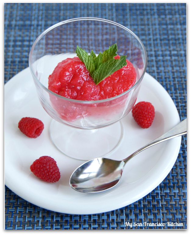 Raspberry Sorbet - A Clean Plate