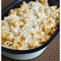 baked white cheddar pasta