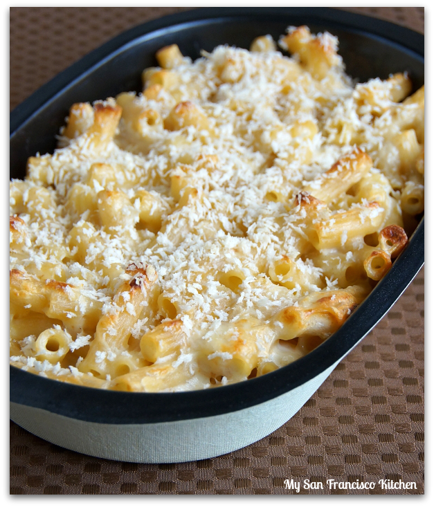 baked white cheddar pasta