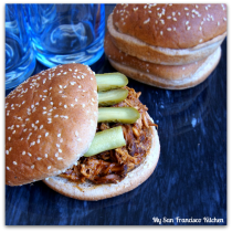 BBQ chicken sandwich