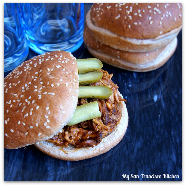 BBQ chicken sandwich