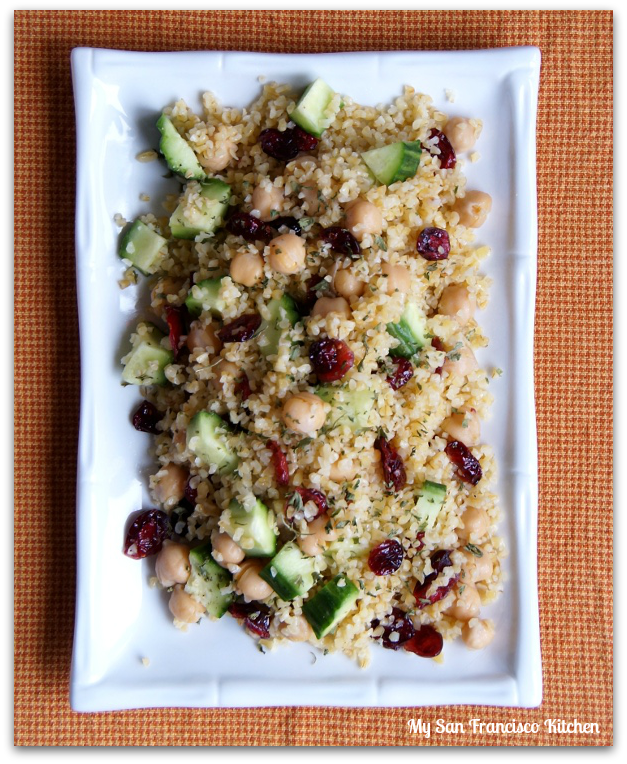 bulgur cranberry salad