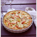 salmon artichoke quiche