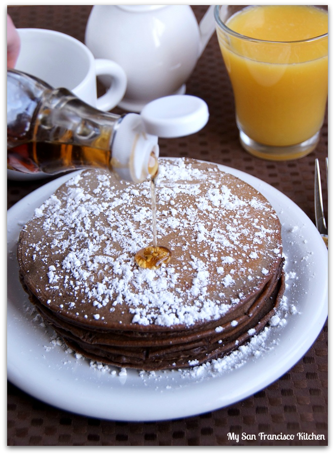 chocolate pancakes