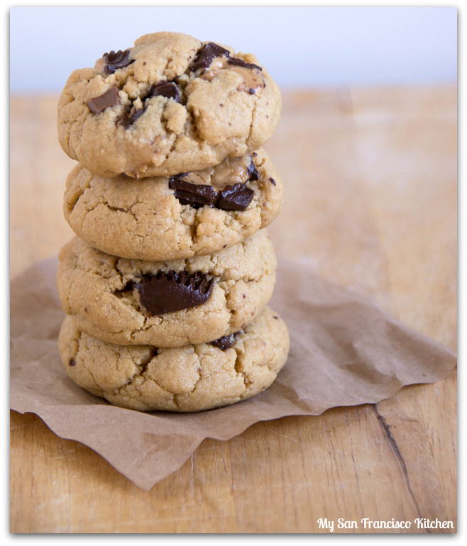 peanut butter peanut butter cup cookies