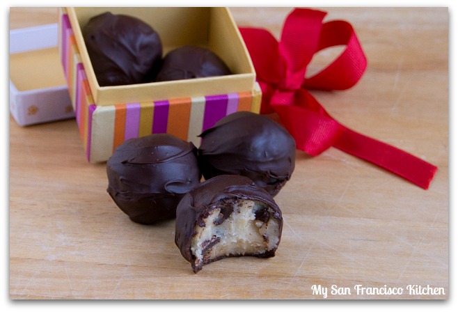 cookie dough truffles