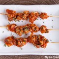 chicken cacciatore skewers