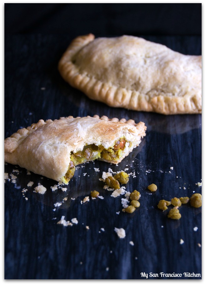 lentil hand pies