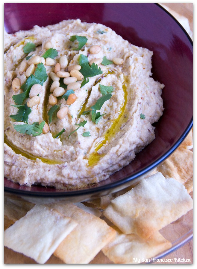 pine nut hummus