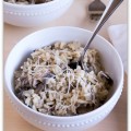 mushroom risotto