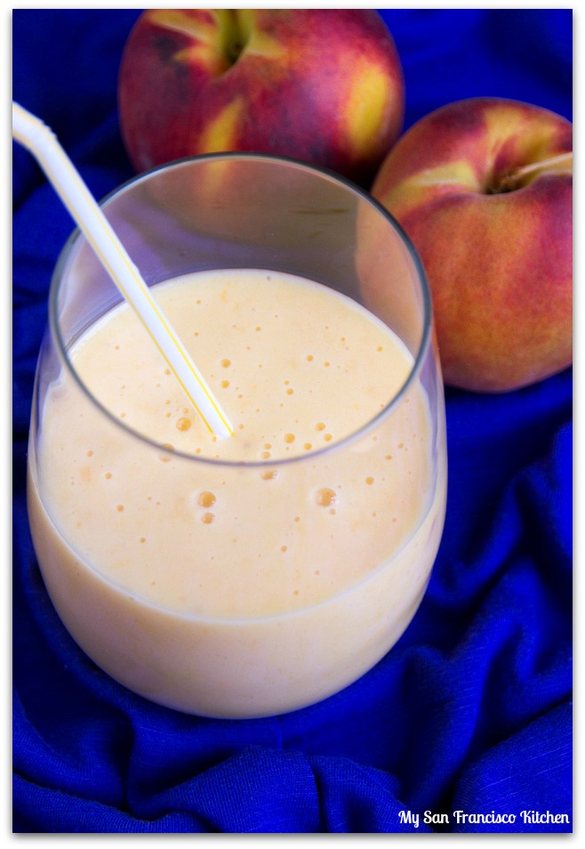 peach smoothie