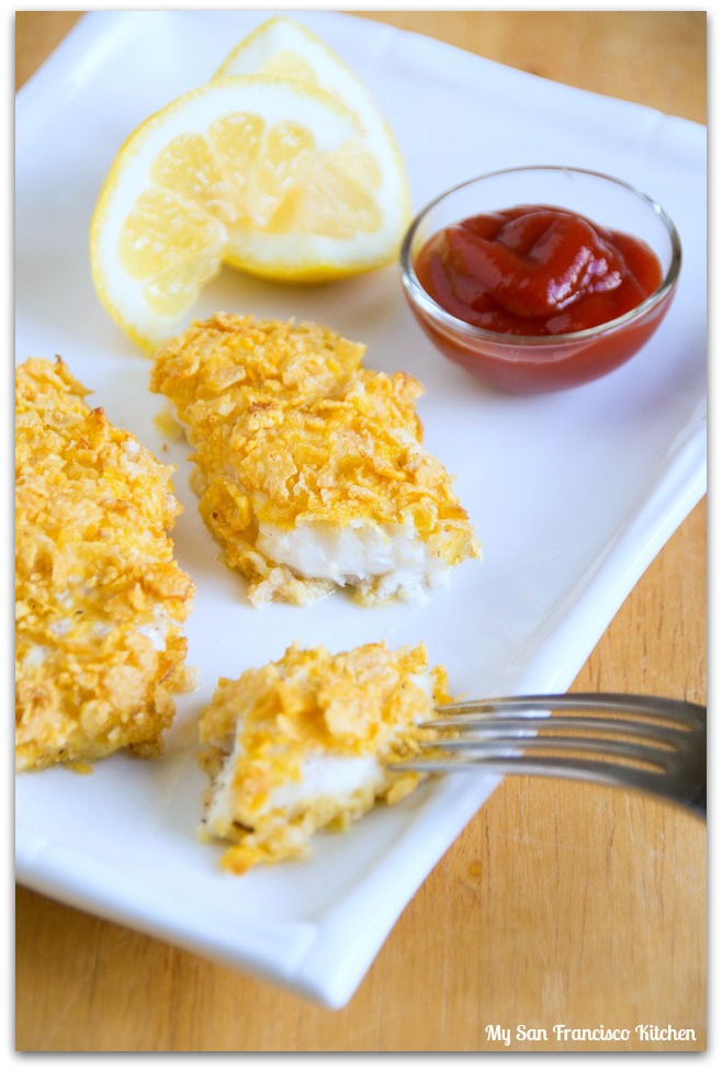 Baked Crispy Fish Sticks