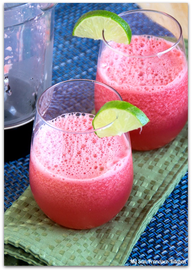 watermelon agua fresca