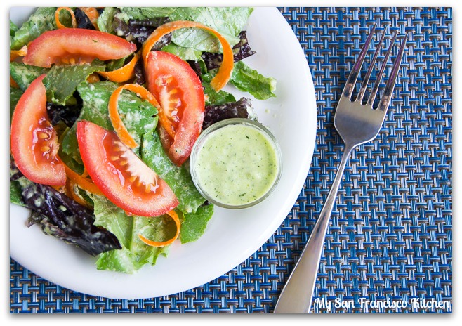 zucchini herb dressing