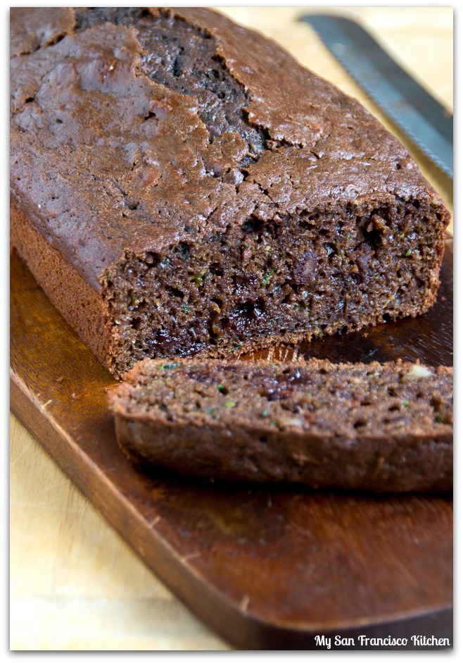 double chocolate zucchini bread