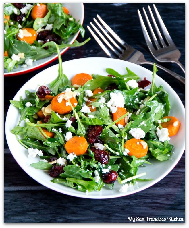 arugula carrot salad