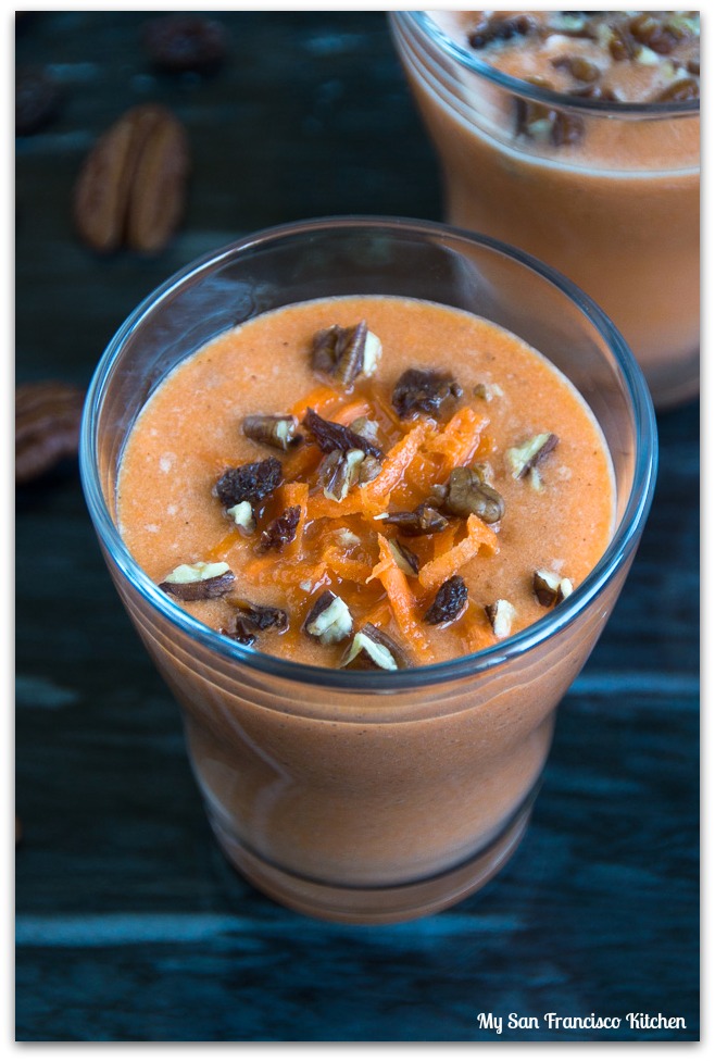 carrot cake smoothie