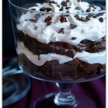 brownie trifle