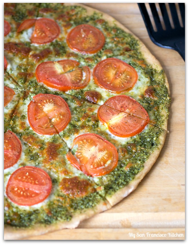 pesto pizza