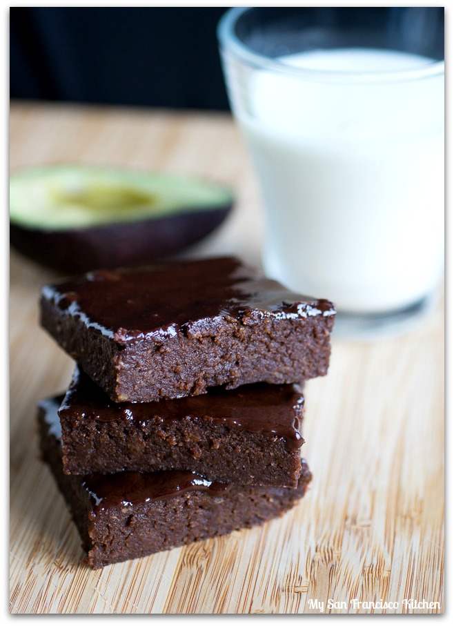 avocado brownies