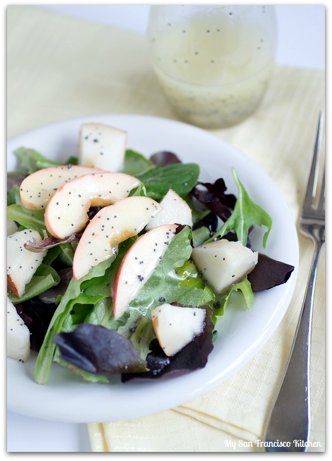 pear apple salad for national nutrition month