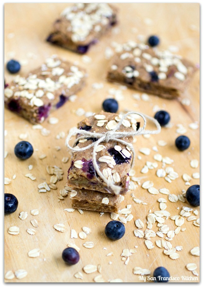 blueberry breakfast bars