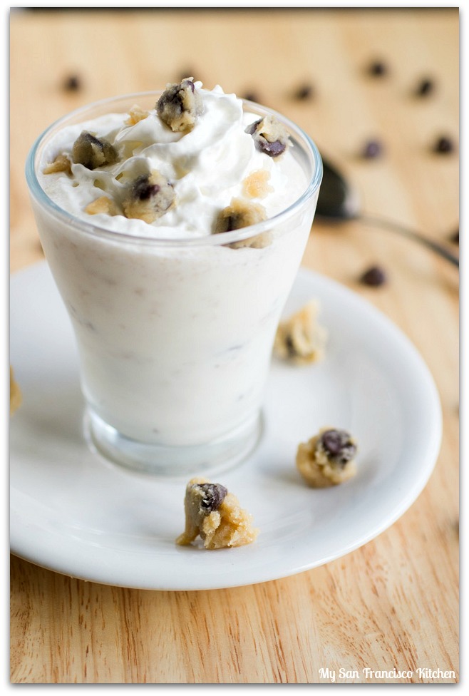 cookie dough milkshake