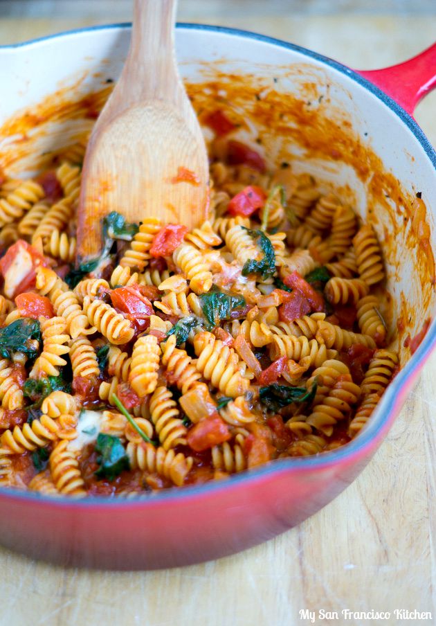 Cheesy One Pot Pasta