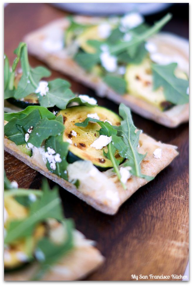 Zucchini Flatbread